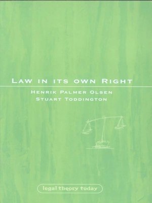 cover image of Law In Its Own Right